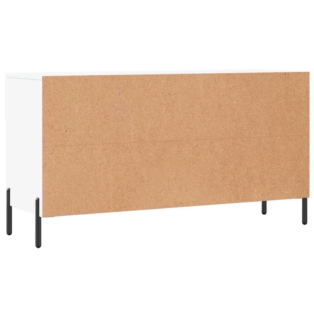 Schuhbank Weiß 102x35x55 cm Holzwerkstoff - Pazzar.ch