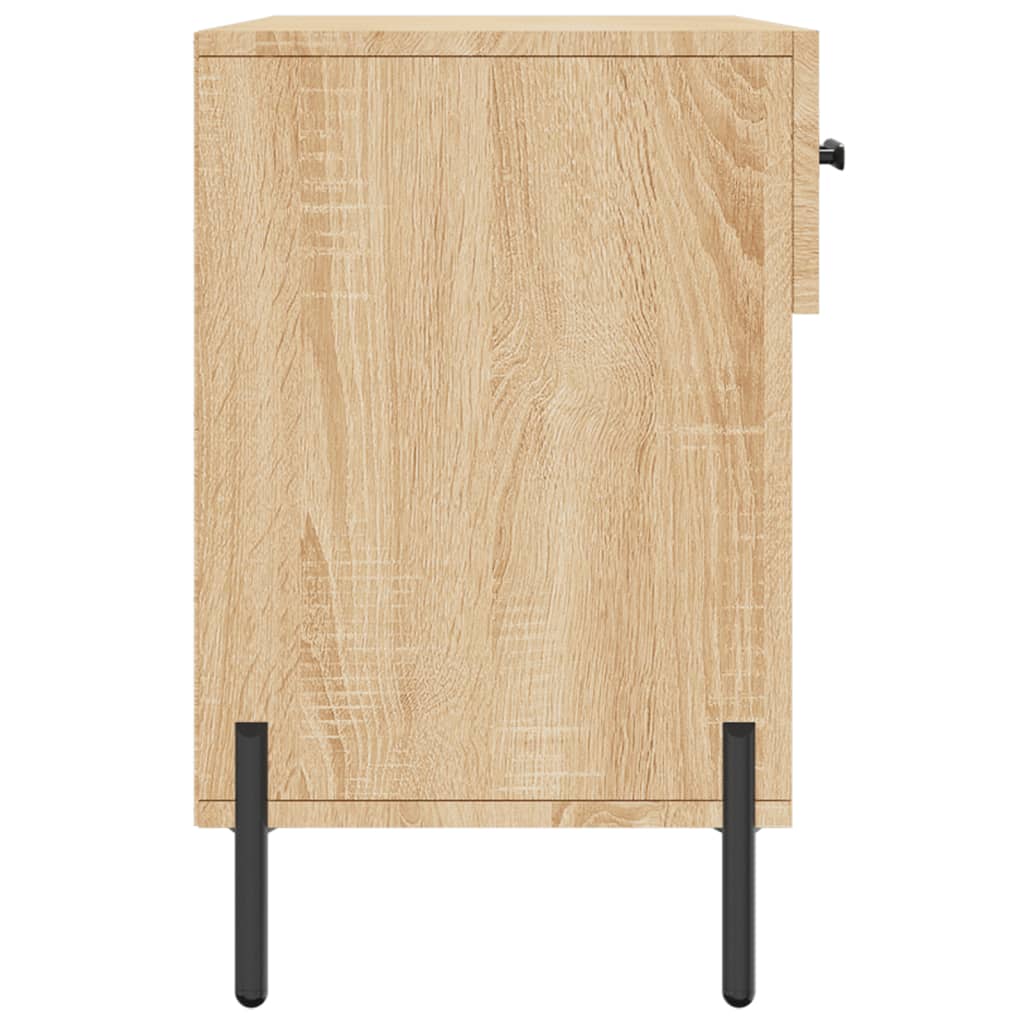 Schuhbank Sonoma-Eiche 102x35x55 cm Holzwerkstoff - Pazzar.ch