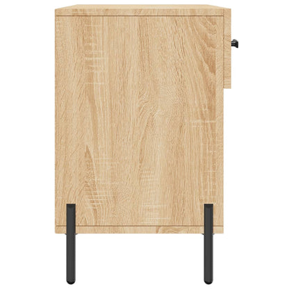 Schuhbank Sonoma-Eiche 102x35x55 cm Holzwerkstoff - Pazzar.ch