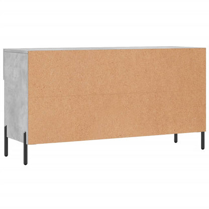 Schuhbank Betongrau 102x35x55 cm Holzwerkstoff - Pazzar.ch
