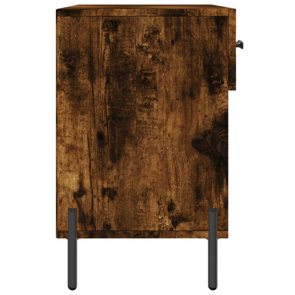 Schuhbank Räuchereiche 102x35x55 cm Holzwerkstoff - Pazzar.ch