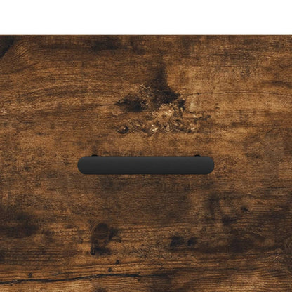 Schuhbank Räuchereiche 102x35x55 cm Holzwerkstoff - Pazzar.ch