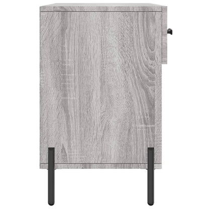 Schuhbank Grau Sonoma 102x35x55 cm Holzwerkstoff - Pazzar.ch