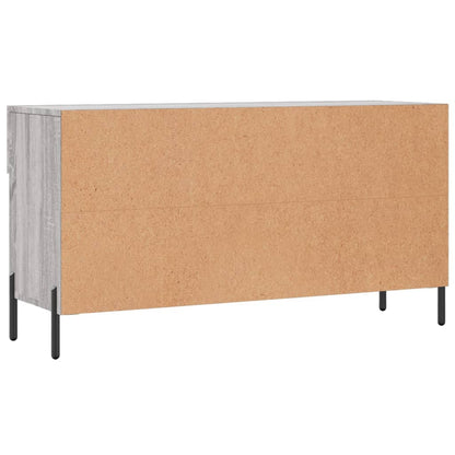 Schuhbank Grau Sonoma 102x35x55 cm Holzwerkstoff - Pazzar.ch