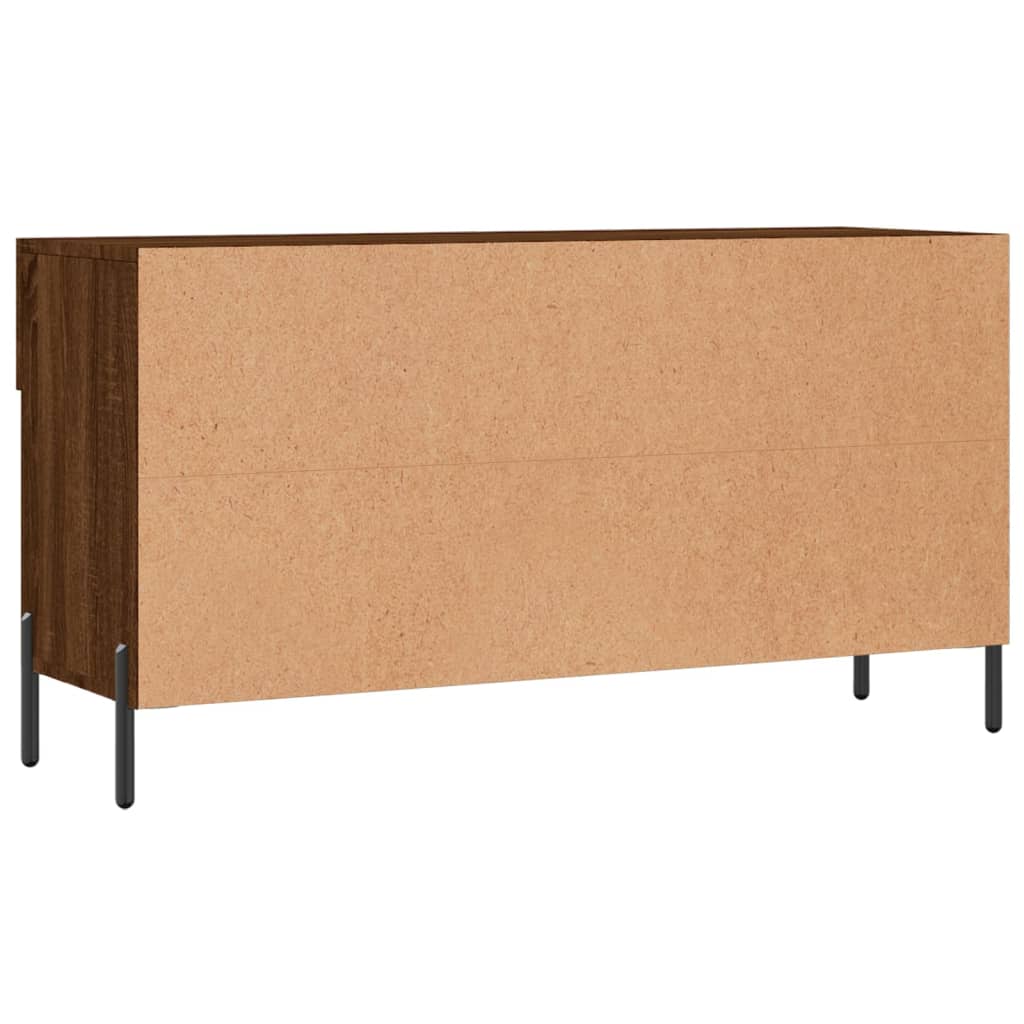 Schuhbank Braun Eichen-Optik 102x35x55 cm Holzwerkstoff - Pazzar.ch