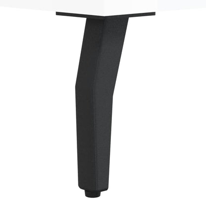 Schuhbank Hochglanz-Weiß 102x35x55 cm Holzwerkstoff - Pazzar.ch