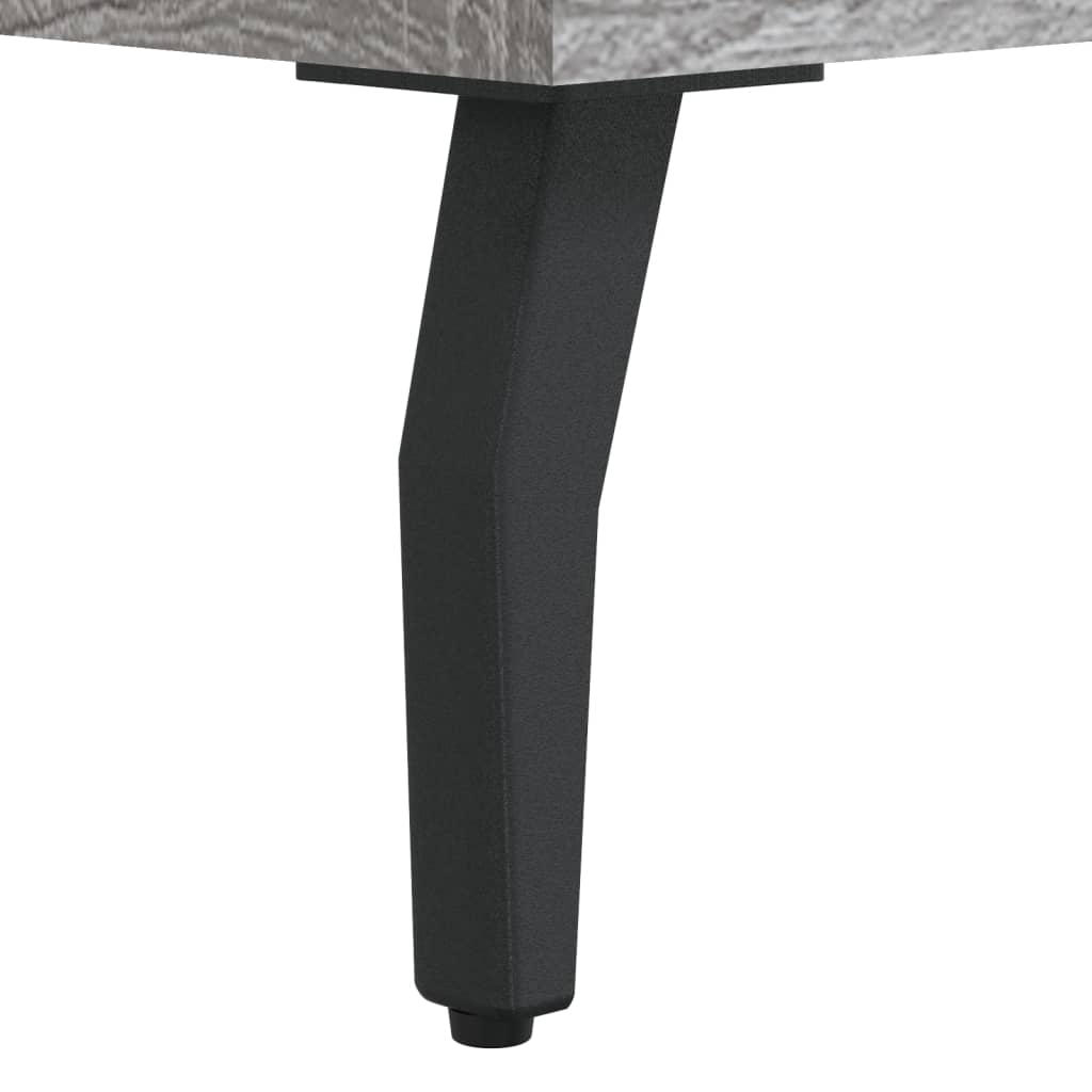 Schuhbank Grau Sonoma 102x35x55 cm Holzwerkstoff - Pazzar.ch