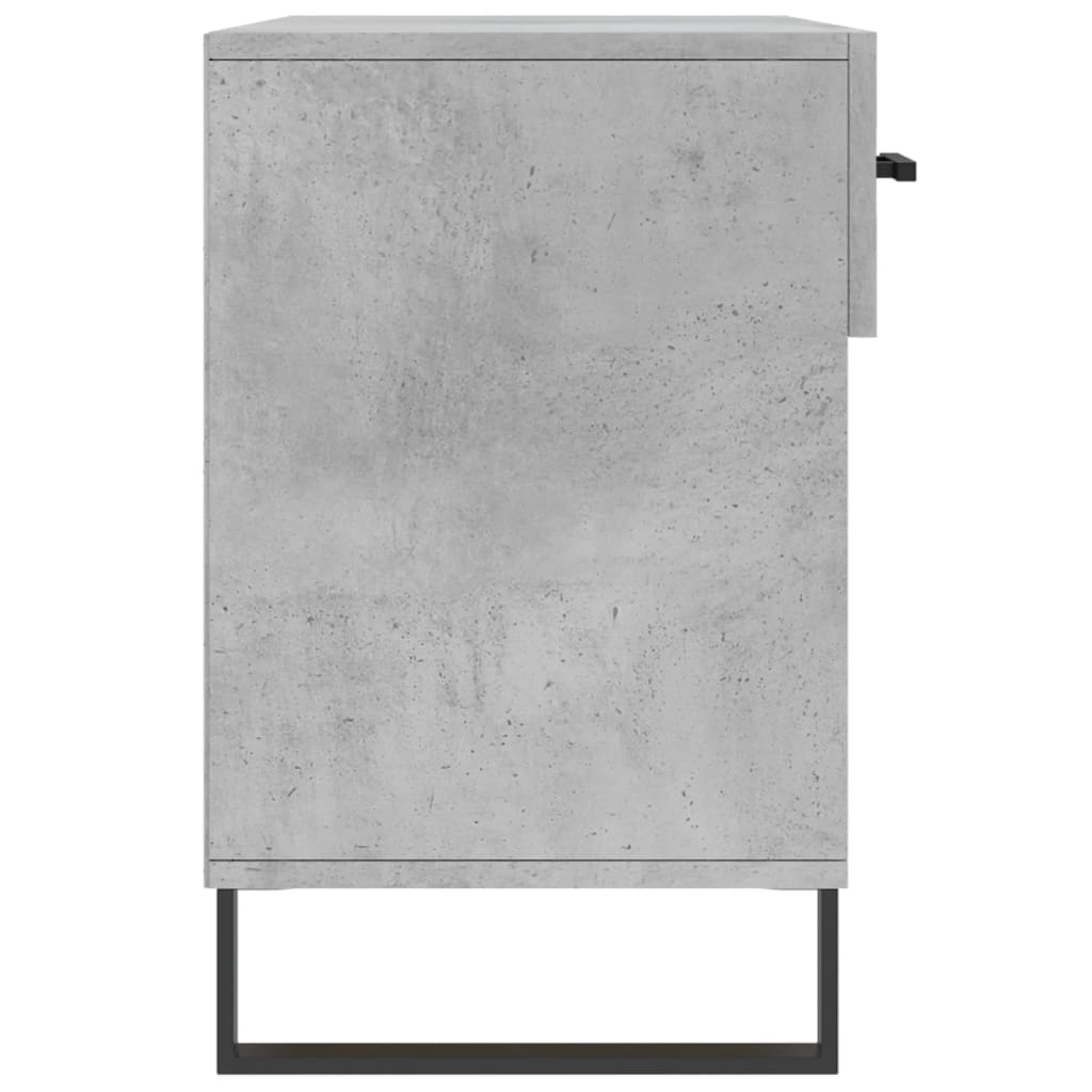 Schuhbank Betongrau 102x35x55 cm Holzwerkstoff - Pazzar.ch