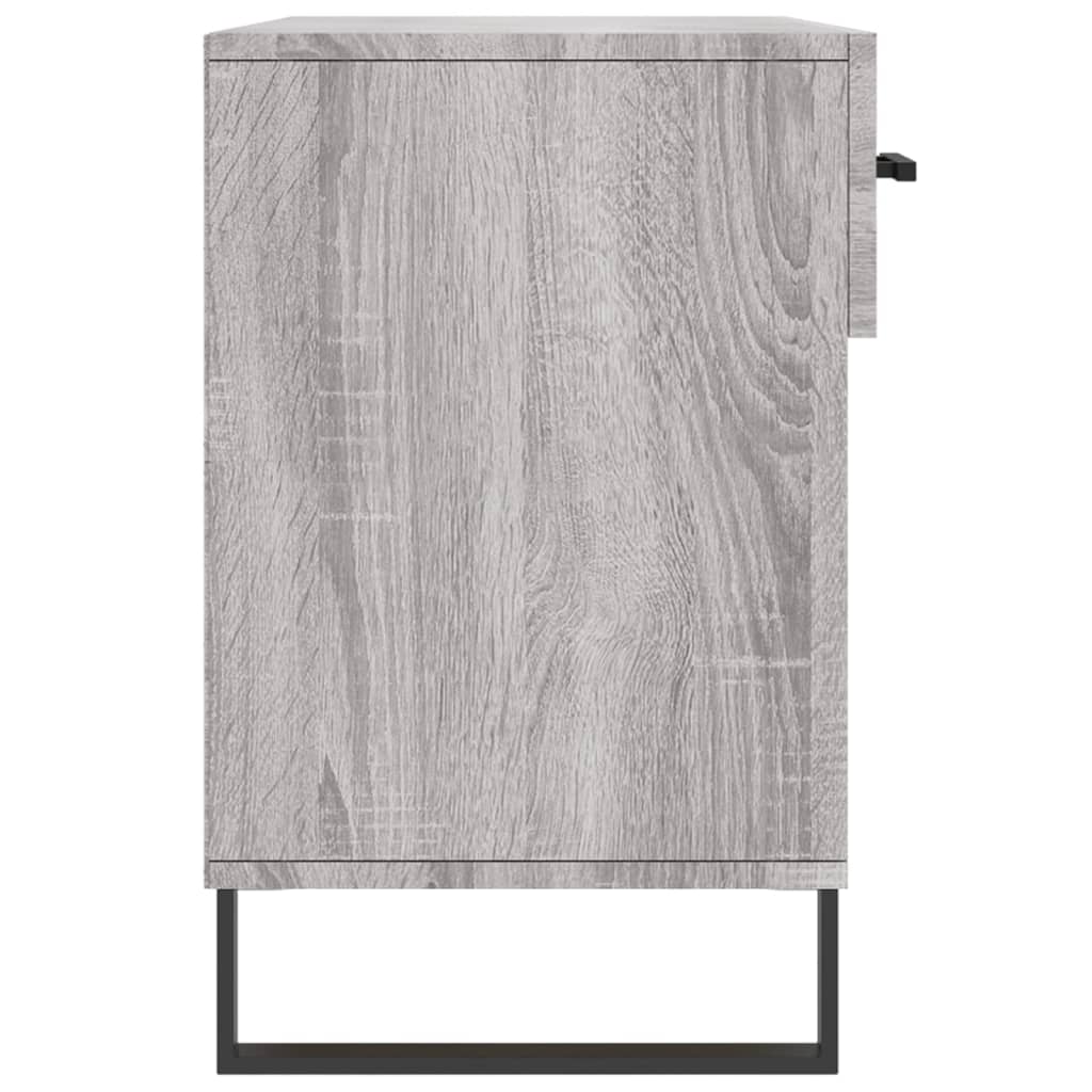 Schuhbank Grau Sonoma 102x35x55 cm Holzwerkstoff - Pazzar.ch