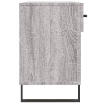Schuhbank Grau Sonoma 102x35x55 cm Holzwerkstoff - Pazzar.ch