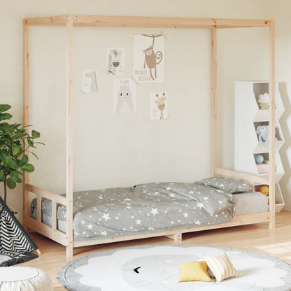 Kinderbett 90x190 cm Massivholz Kiefer - Pazzar.ch