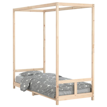 Kinderbett 80x200 cm Massivholz Kiefer - Pazzar.ch