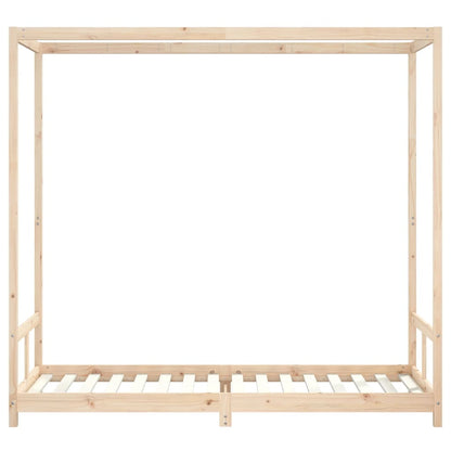Kinderbett 80x200 cm Massivholz Kiefer - Pazzar.ch
