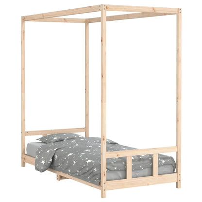 Kinderbett 90x200 cm Massivholz Kiefer - Pazzar.ch