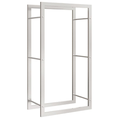 Brennholzregal 50x28x94 cm Edelstahl - Pazzar.ch
