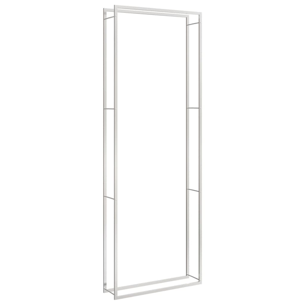 Brennholzregal 110x28x312 cm Edelstahl - Pazzar.ch