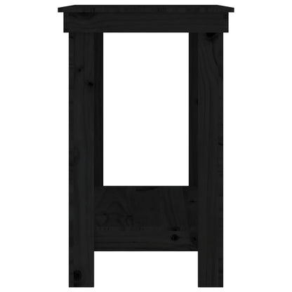 Werkbank Schwarz 80x50x80 cm Massivholz Kiefer - Pazzar.ch