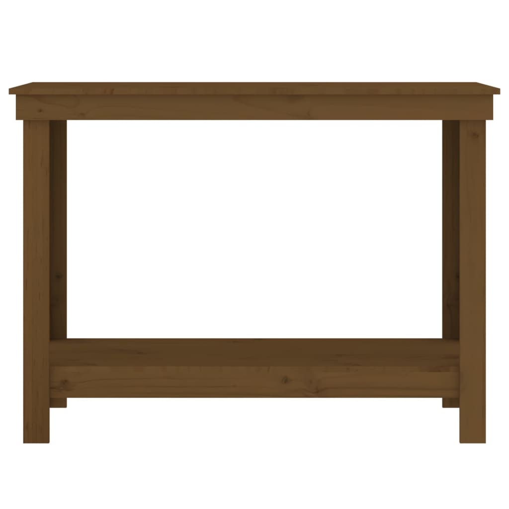 Werkbank Honigbraun 110x50x80 cm Massivholz Kiefer