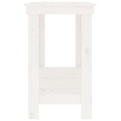 Werkbank Weiß 140x50x80 cm Massivholz Kiefer - Pazzar.ch