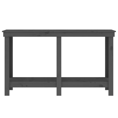 Werkbank Grau 140x50x80 cm Massivholz Kiefer - Pazzar.ch