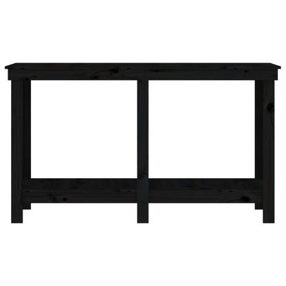 Werkbank Schwarz 140x50x80 cm Massivholz Kiefer - Pazzar.ch