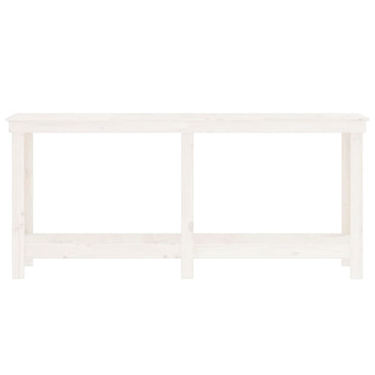 Werkbank Weiß 180x50x80 cm Massivholz Kiefer - Pazzar.ch