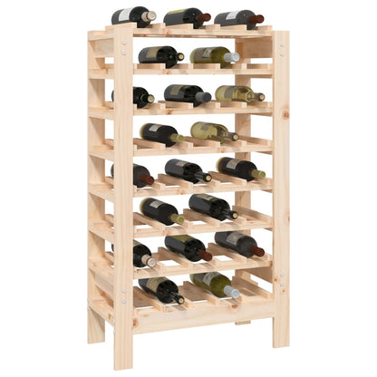 Weinregal 61,5x30x107,5 cm Massivholz Kiefer - Pazzar.ch