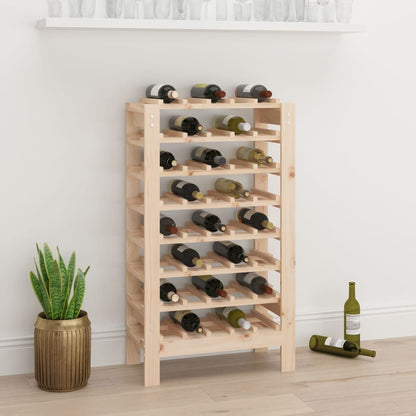 Weinregal 61,5x30x107,5 cm Massivholz Kiefer - Pazzar.ch