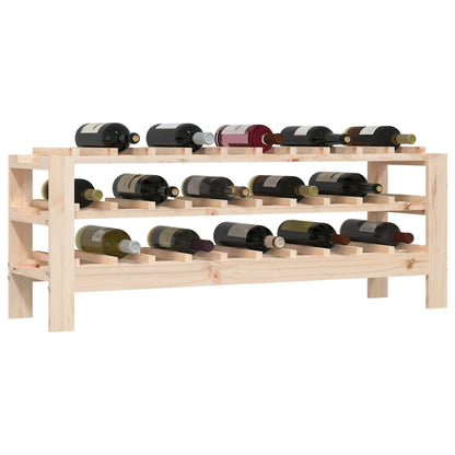 Weinregal 109,5x30x42 cm Massivholz Kiefer - Pazzar.ch