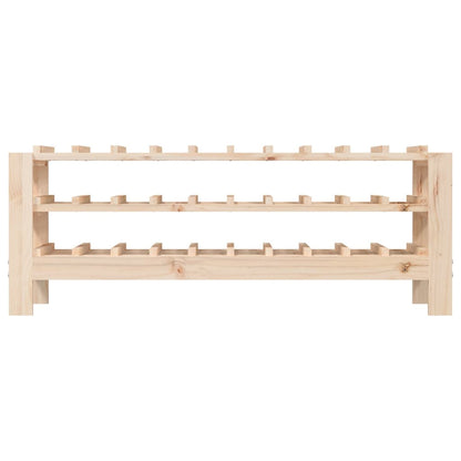 Weinregal 109,5x30x42 cm Massivholz Kiefer - Pazzar.ch
