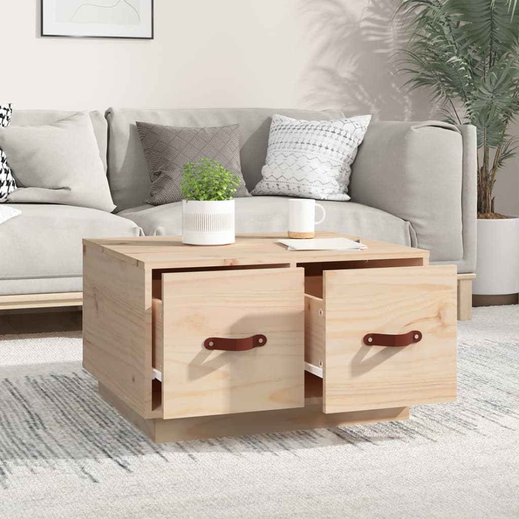 Couchtisch 60x53x35 cm Massivholz Kiefer - Pazzar.ch