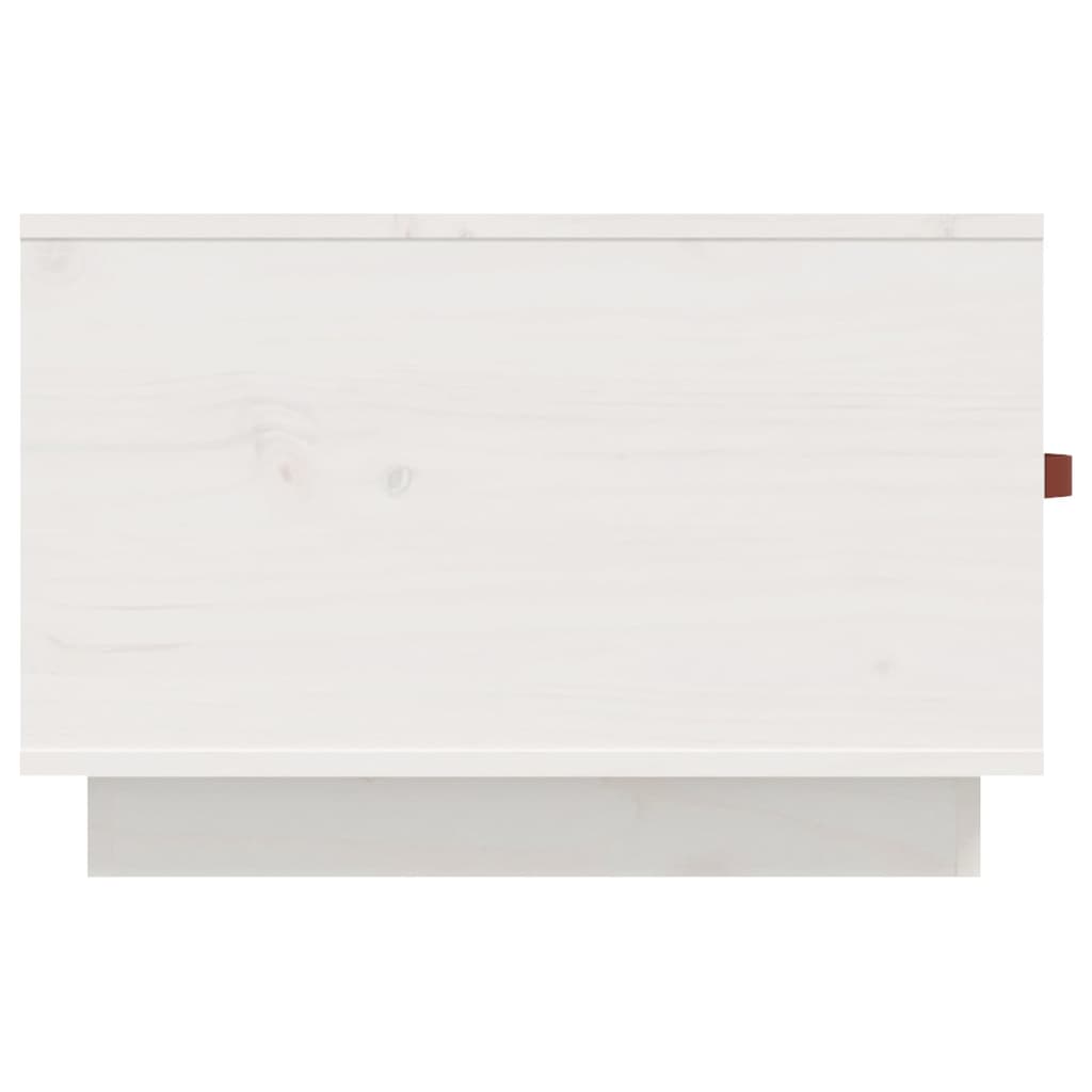 Couchtisch Weiß 60x53x35 cm Massivholz Kiefer - Pazzar.ch