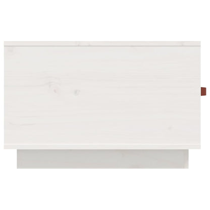 Couchtisch Weiß 60x53x35 cm Massivholz Kiefer - Pazzar.ch
