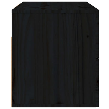 Wand-Nachttisch Schwarz 50x36x40 cm - Pazzar.ch