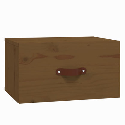 Wand-Nachttisch Honigbraun 40x29,5x22 cm - Pazzar.ch