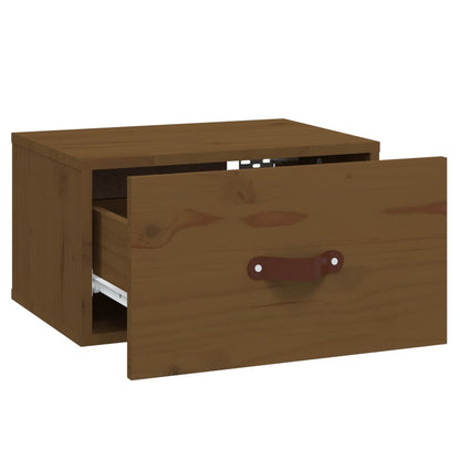 Wand-Nachttisch Honigbraun 40x29,5x22 cm - Pazzar.ch