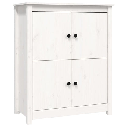 Sideboard Weiß 83x41,5x100 cm Massivholz Kiefer - Pazzar.ch