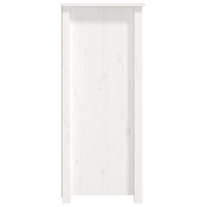 Sideboard Weiß 83x41,5x100 cm Massivholz Kiefer - Pazzar.ch