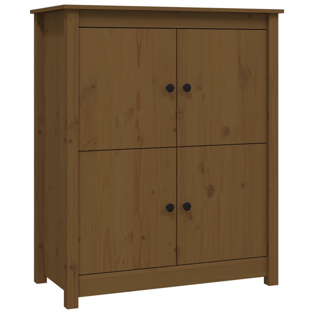 Sideboard Honigbraun 83x41,5x100 cm Massivholz Kiefer - Pazzar.ch