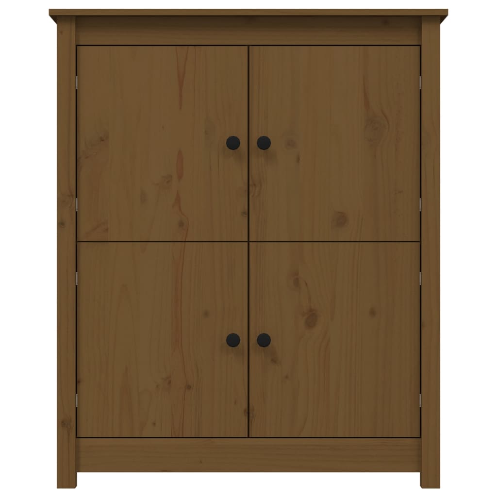 Sideboard Honigbraun 83x41,5x100 cm Massivholz Kiefer - Pazzar.ch