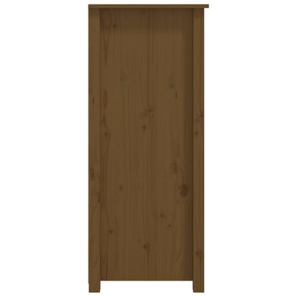 Sideboard Honigbraun 83x41,5x100 cm Massivholz Kiefer - Pazzar.ch