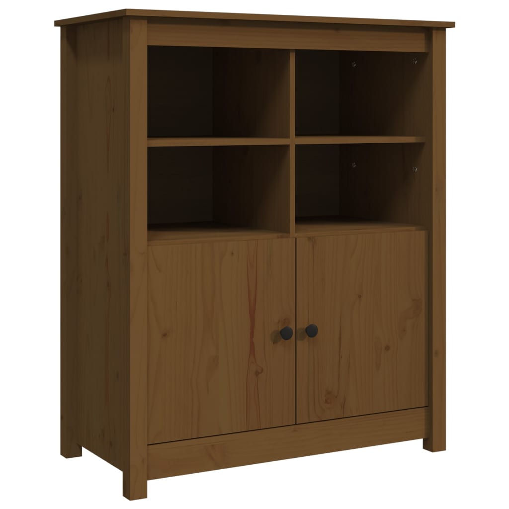 Sideboard Honigbraun 83x41,5x100 cm Massivholz Kiefer - Pazzar.ch