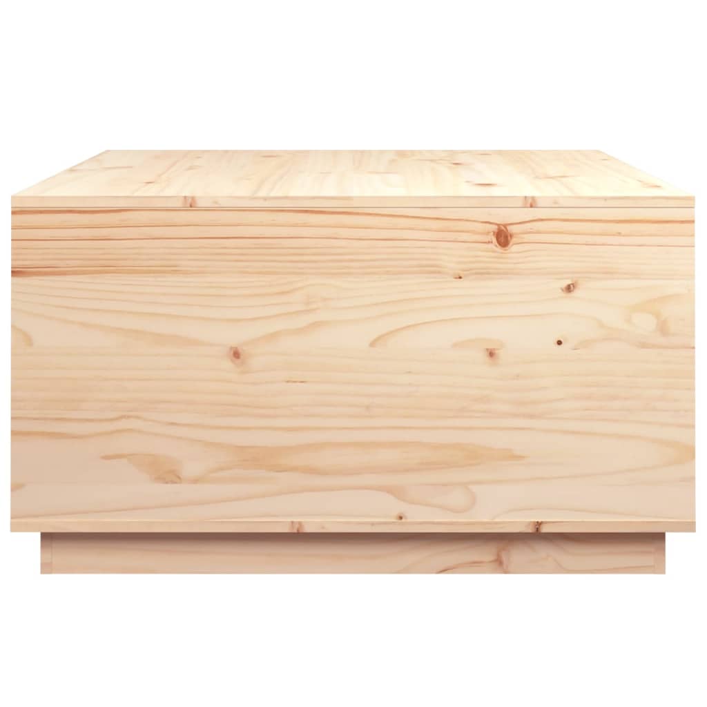 Couchtisch 80x80x45 cm Massivholz Kiefer - Pazzar.ch