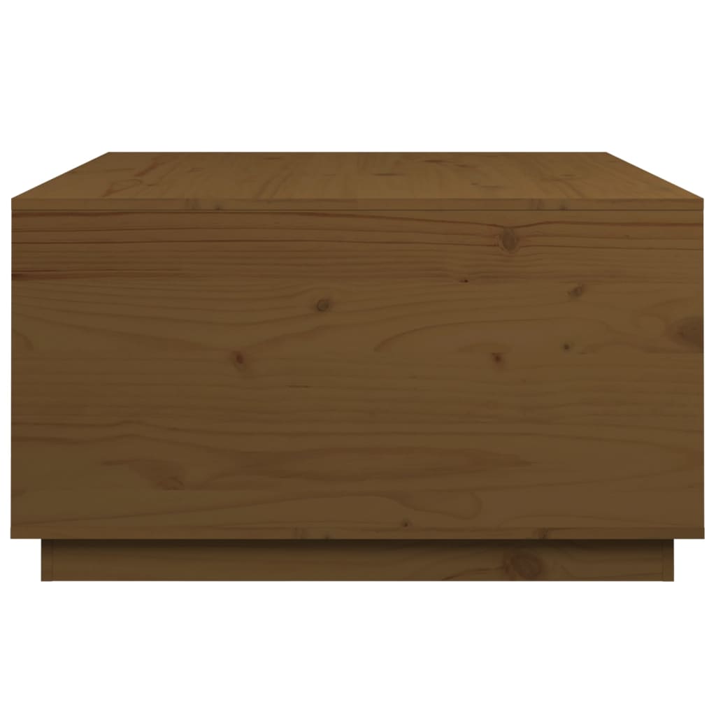 Couchtisch Honigbraun 80x80x45 cm Massivholz Kiefer - Pazzar.ch
