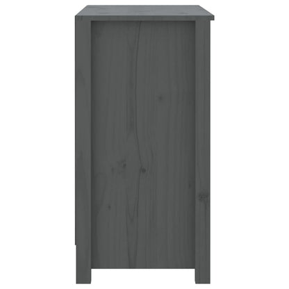 Bücherregal Grau 80x35x68 cm Massivholz Kiefer - Pazzar.ch