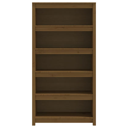 Bücherregal Honigbraun 80x35x154 cm Massivholz Kiefer - Pazzar.ch
