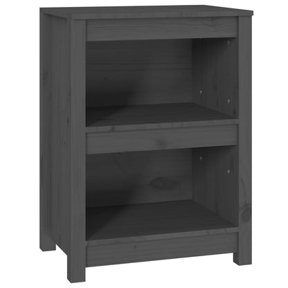 Bücherregal Grau 50x35x68 cm Massivholz Kiefer - Pazzar.ch