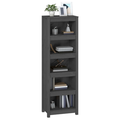 Bücherregal Grau 50x35x154 cm Massivholz Kiefer - Pazzar.ch