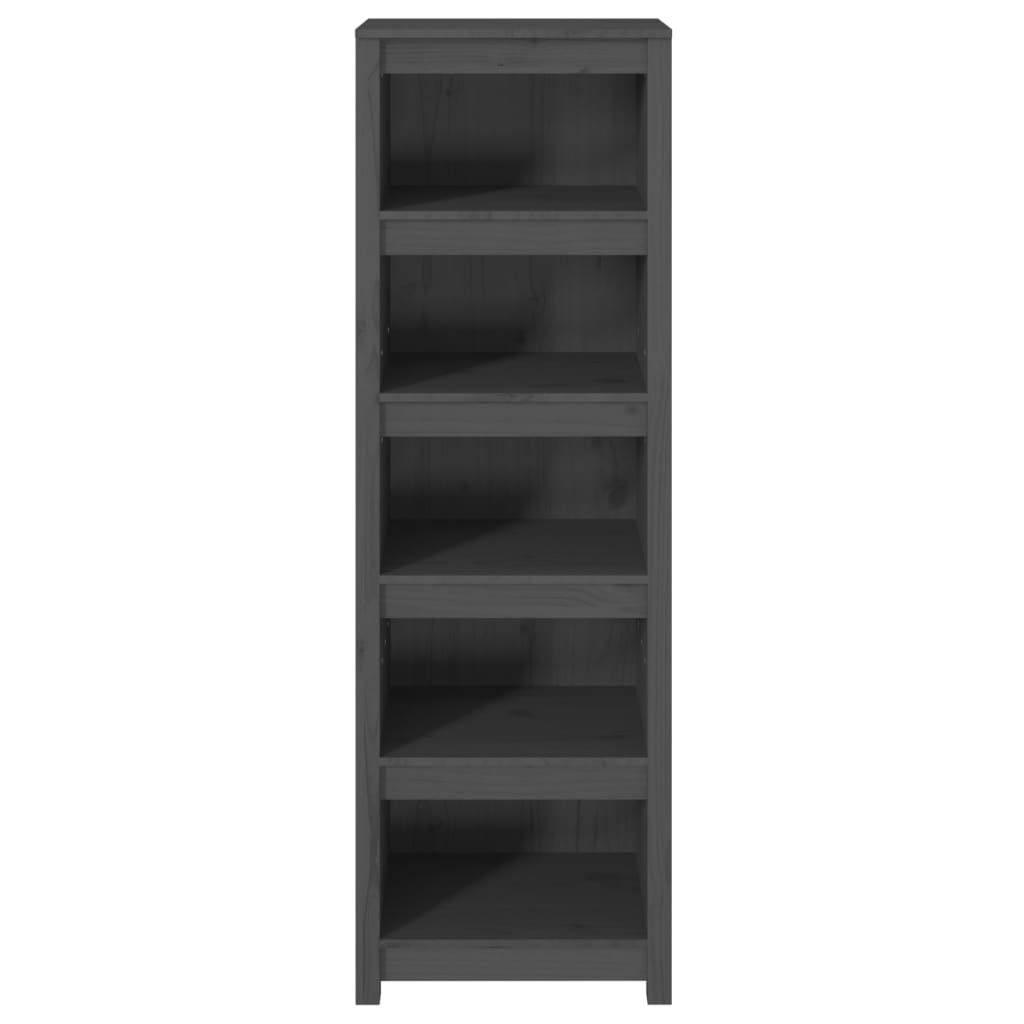 Bücherregal Grau 50x35x154 cm Massivholz Kiefer - Pazzar.ch