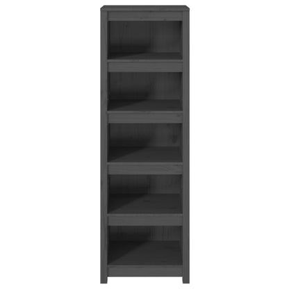 Bücherregal Grau 50x35x154 cm Massivholz Kiefer - Pazzar.ch